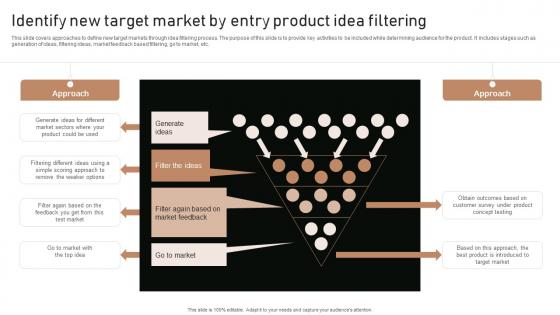 Execution Of Product Lifecycle Identify New Target Market By Entry Product Idea Pictures Pdf