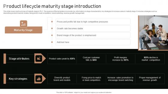 Execution Of Product Lifecycle Product Lifecycle Maturity Stage Introduction Background Pdf