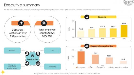 Executive Summary Professional Services And Tax Advisory Company Profile CP SS V