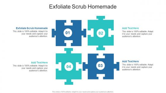 Exfoliate Scrub Homemade In Powerpoint And Google Slides Cpb