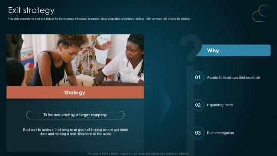 Exit Strategy Team Collaboration Platform Pitch Deck PPT Sample Exit Strategy Team Collaboration Platform Pitch Deck PPT Sample