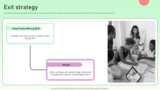Exit Strategy Value Based Investor Financing Pitch Deck Inspiration Pdf Exit Strategy Value Based Investor Financing Pitch Deck Inspiration Pdf
