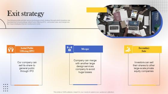 Exit Strategy Web Designing Platform Fundraising Pitch Deck Rules Pdf