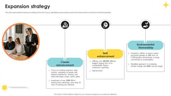 Expansion Strategy Professional Services And Tax Advisory Company Profile CP SS V