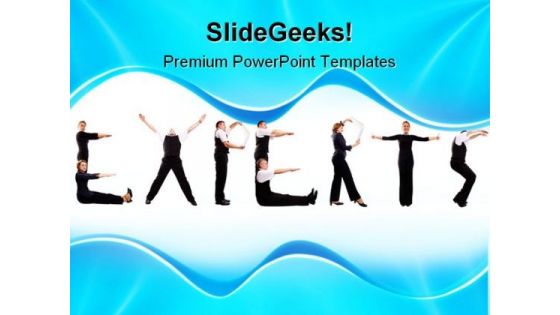 Experts Group People PowerPoint Templates And PowerPoint Backgrounds 0711