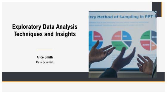 Exploratory Data Analysis Techniques And Insights PPT Mockup AT