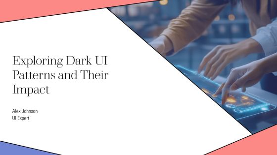 Exploring Dark Ui Patterns And Their Impact PPT Sample AT