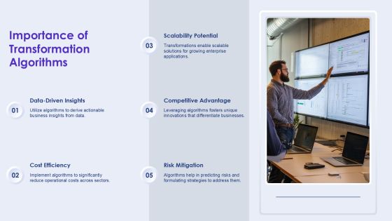 Exploring Innovative Transformation Algorithms PPT Guidelines AT Slide04