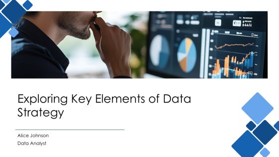 Exploring Key Elements Of Data Strategy PPT Information AT
