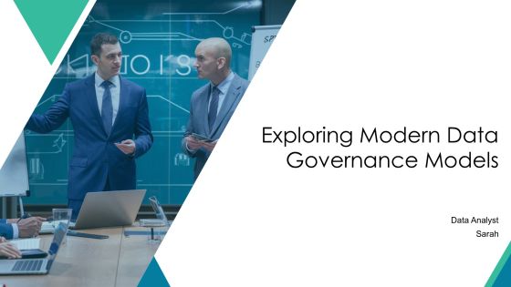 Exploring Modern Data Governance Models PPT Structure AT