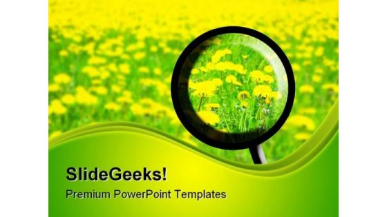 Exploring Spring Nature PowerPoint Themes And PowerPoint Slides 0511
