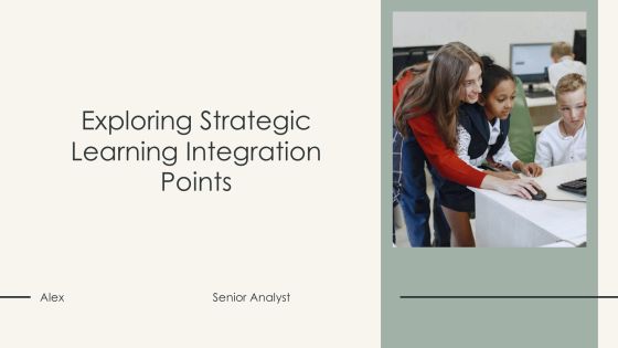 Exploring Strategic Learning Integration Points PPT Powerpoint AT