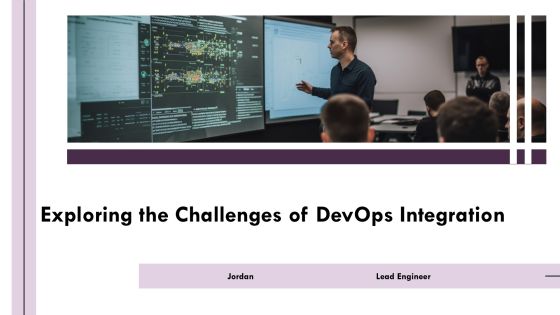 Exploring The Challenges Of Devops Integration PPT Summary AT