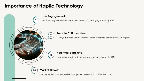 Exploring The Future Of Haptic Integration PPT Presentation AT Slide04