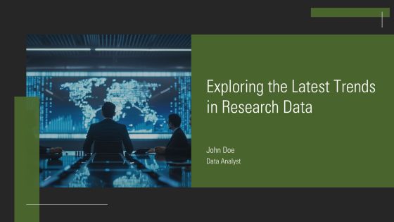 Exploring The Latest Trends In Research Data PPT Guidelines AT