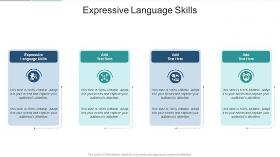 Expressive Language Skills In Powerpoint And Google Slides Cpb Expressive Language Skills In Powerpoint And Google Slides Cpb