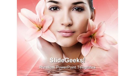 Face Care Beauty PowerPoint Themes And PowerPoint Slides 0311 Face Care Beauty PowerPoint Themes And PowerPoint Slides 0311