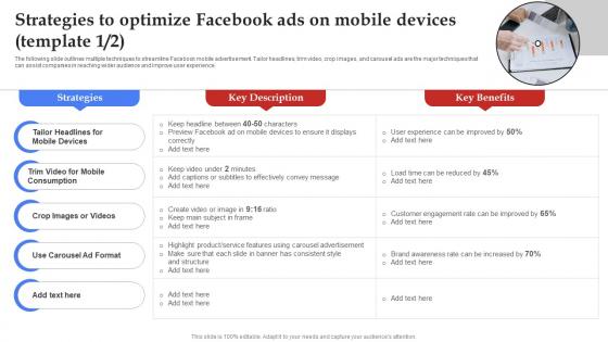 Facebook Marketing Plan Strategies To Optimize Facebook Ads On Mobile Devices Strategy SS V Facebook Marketing Plan Strategies To Optimize Facebook Ads On Mobile Devices Strategy SS V