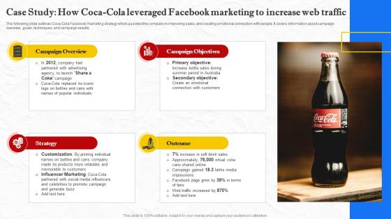 Facebook Marketing Techniques Case Study How Coca Cola Leveraged Facebook Strategy SS V