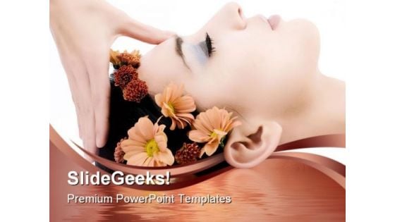 Facial Massage Beauty PowerPoint Themes And PowerPoint Slides 0311