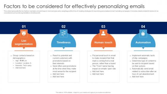 Factors To Be Considered For Effectively Emails Guide For Data Driven Advertising Sample Pdf Factors To Be Considered For Effectively Emails Guide For Data Driven Advertising Sample Pdf