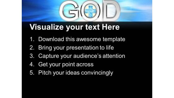 Faith In God Christianity PowerPoint Templates Ppt Backgrounds For Slides 1112