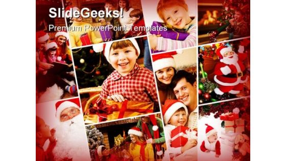 Family Festival Holidays PowerPoint Themes And PowerPoint Slides 0211