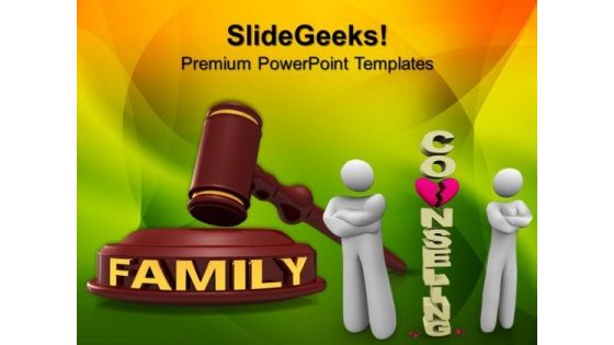 Family Law PowerPoint Templates And PowerPoint Themes 0912