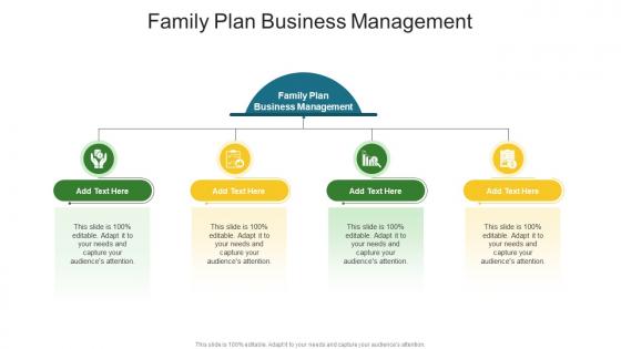 Family Plan Business Management In Powerpoint And Google Slides Cpb