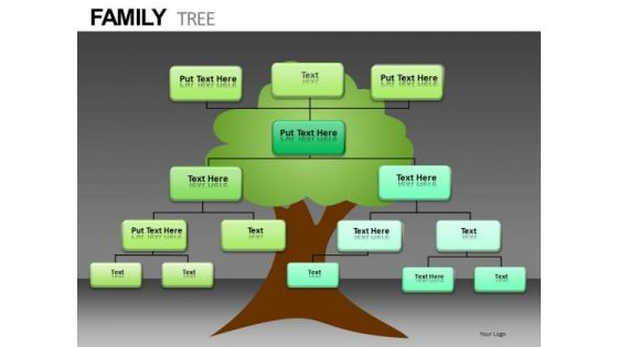 Family Tree Diagram PowerPoint Slides Download