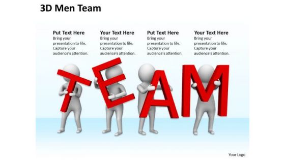 Famous Business People 3d Men Team PowerPoint Templates Famous Business People 3d Men Team PowerPoint Templates