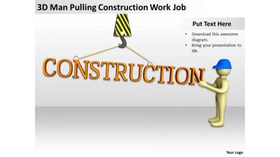 Famous Business People Construction Work Job PowerPoint Templates Ppt Backgrounds For Slides