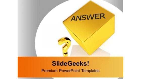 Faq Answers Business PowerPoint Templates Ppt Backgrounds For Slides 0213