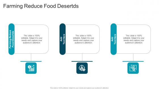 Farming Reduce Food Desertds In Powerpoint And Google Slides Cpb