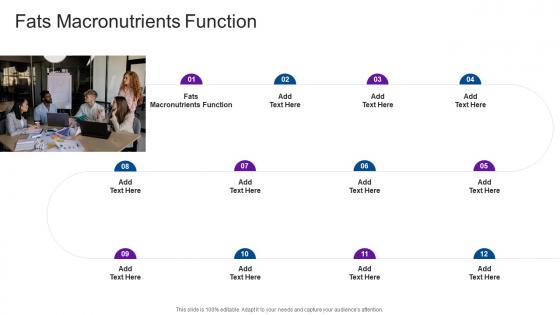 Fats Macronutrients Function In Powerpoint And Google Slides Cpb