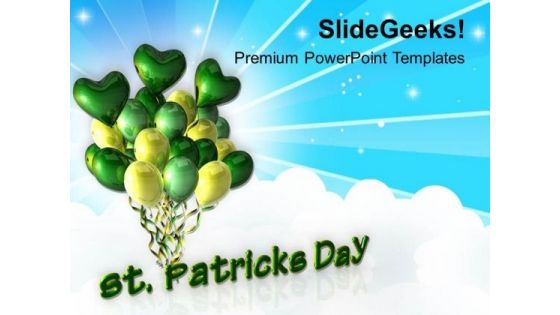 Feast Of St Patrick Holidays PowerPoint Templates Ppt Backgrounds For Slides 0313