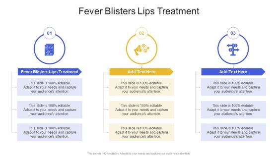 Fever Blisters Lips Treatment In Powerpoint And Google Slides Cpb