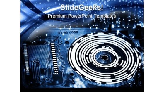 Fiber Optics Technology PowerPoint Themes And PowerPoint Slides 0511