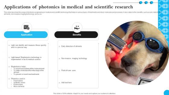 Fibers IT Applications Of Photonics In Medical And Scientific Research