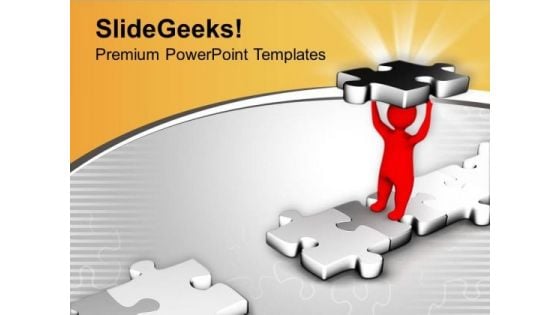 Fill The Gap Make A Bridge PowerPoint Templates Ppt Backgrounds For Slides 0413 Fill The Gap Make A Bridge PowerPoint Templates Ppt Backgrounds For Slides 0413