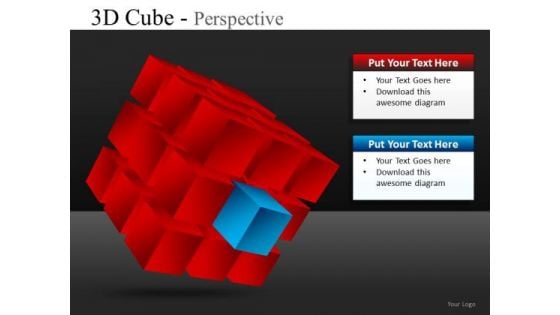 Final Brick Construction Complete PowerPoint Templates