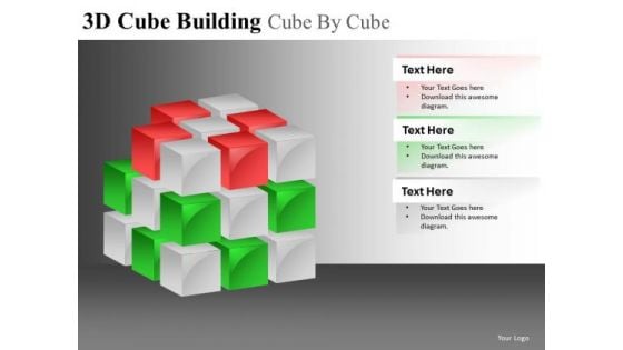 Final Piece 3d Blocks PowerPoint Templates Final Piece 3d Blocks PowerPoint Templates