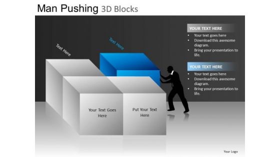 Final Piece Completed Project PowerPoint Templates Final Brick PowerPoint Slides