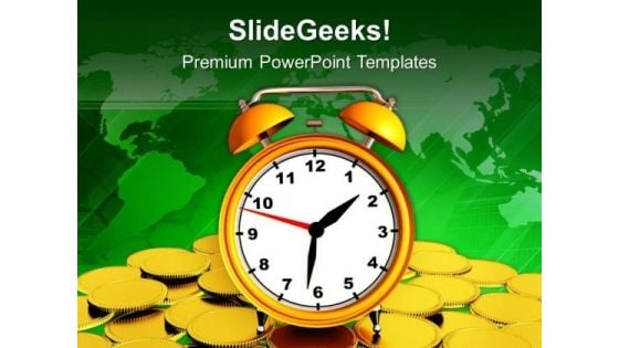 Finance Depends On Time PowerPoint Templates Ppt Backgrounds For Slides 0513