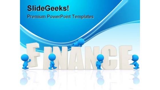 Finance People PowerPoint Background And Template 1210