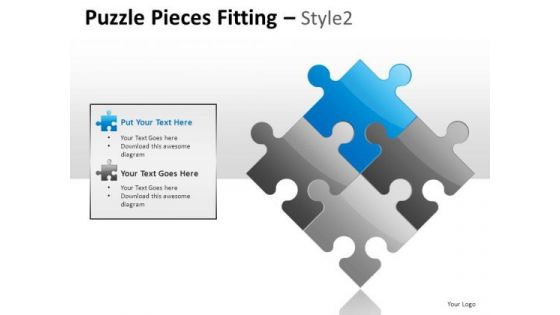 Finance Puzzle Pieces Fitting PowerPoint Slides And Ppt Diagram Templates
