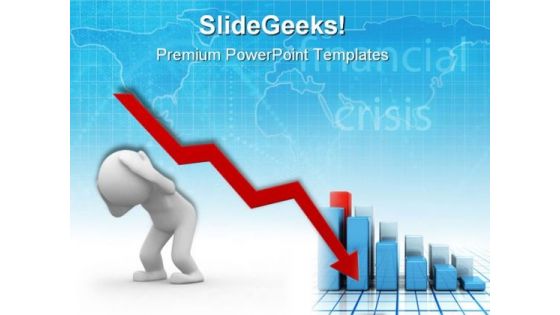 Financial Crisis01 Business PowerPoint Templates And PowerPoint Backgrounds 0811