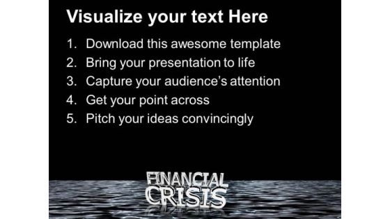 Financial Crisis Finance PowerPoint Templates And PowerPoint Themes 1012
