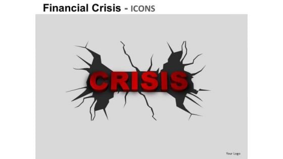 Financial Crisis Icons Ppt 5