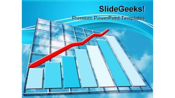 Financial Growth Business PowerPoint Templates And PowerPoint Backgrounds 0811